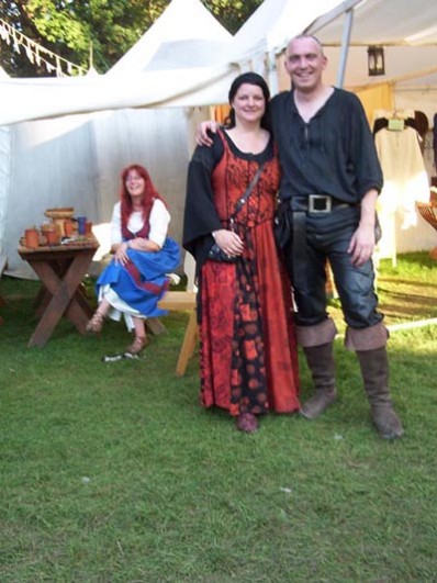 Maganrada auf dem Mittelaltermarkt